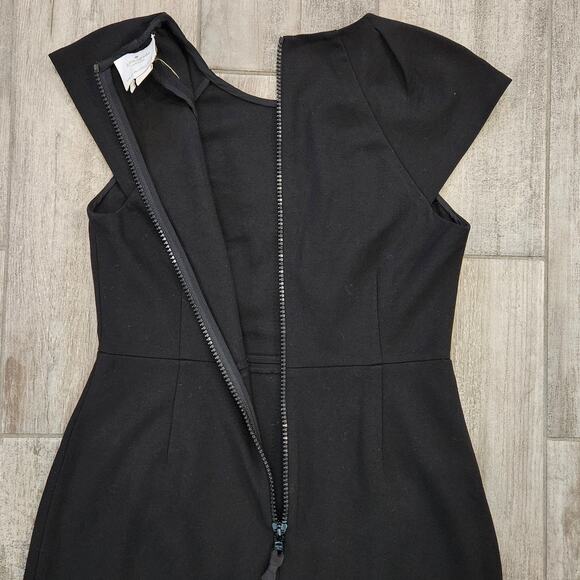 Kate Spade New York Ivie Pleated Stretch Sheath Dress Women’s 6 Black LBD - Picture 10 of 13